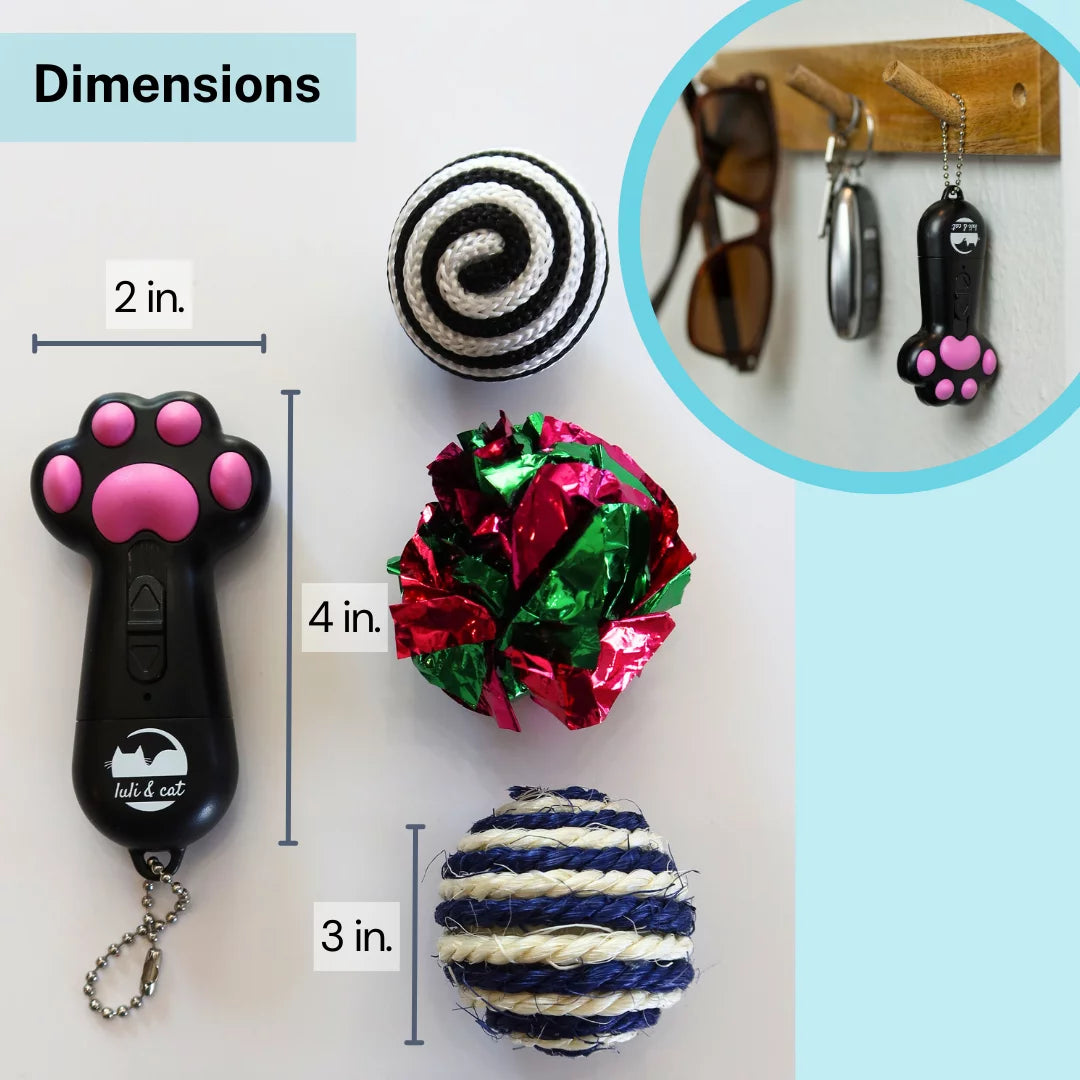 Interactive Cat Laser Toy Set