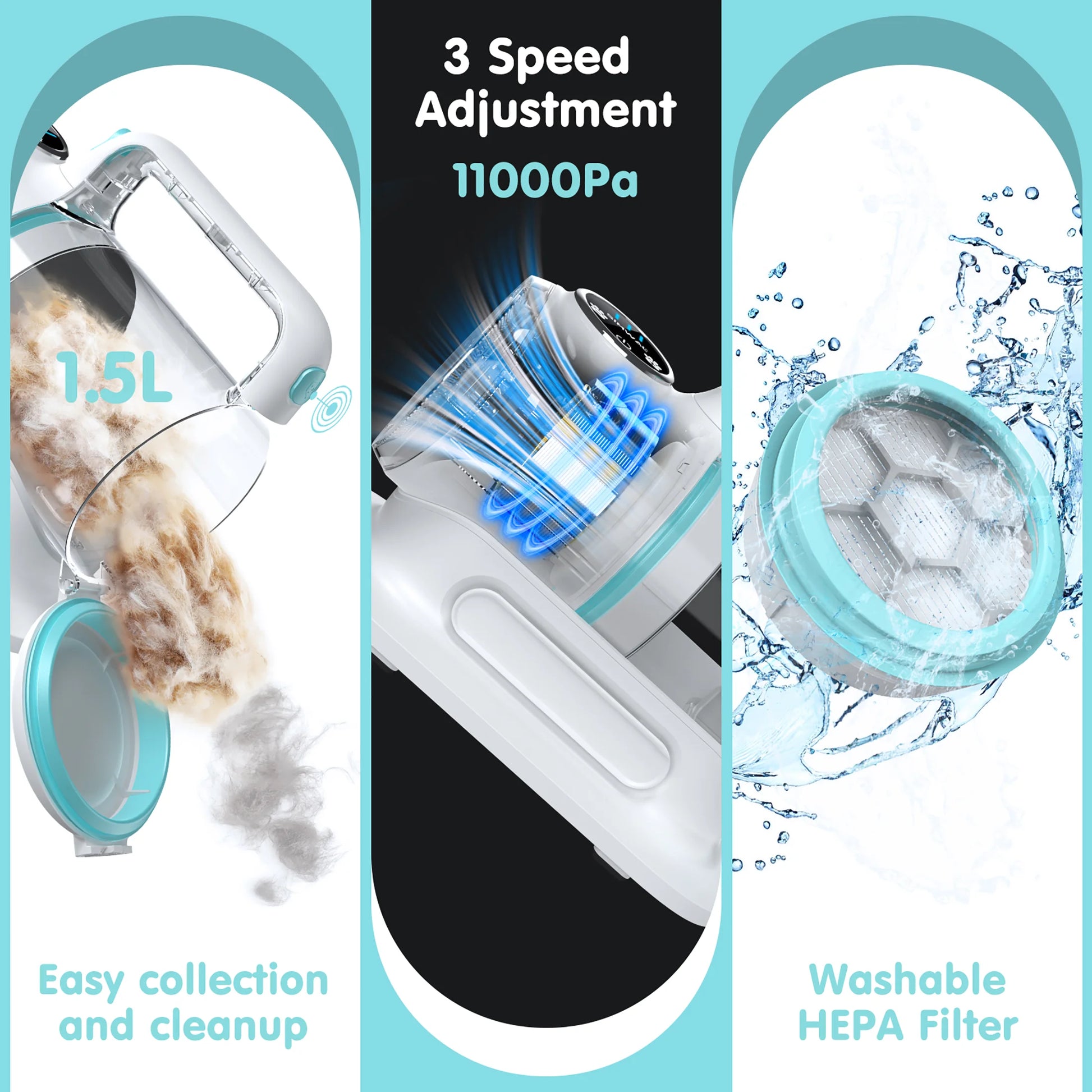 Pet Grooming Vacuum 6-1 Kit