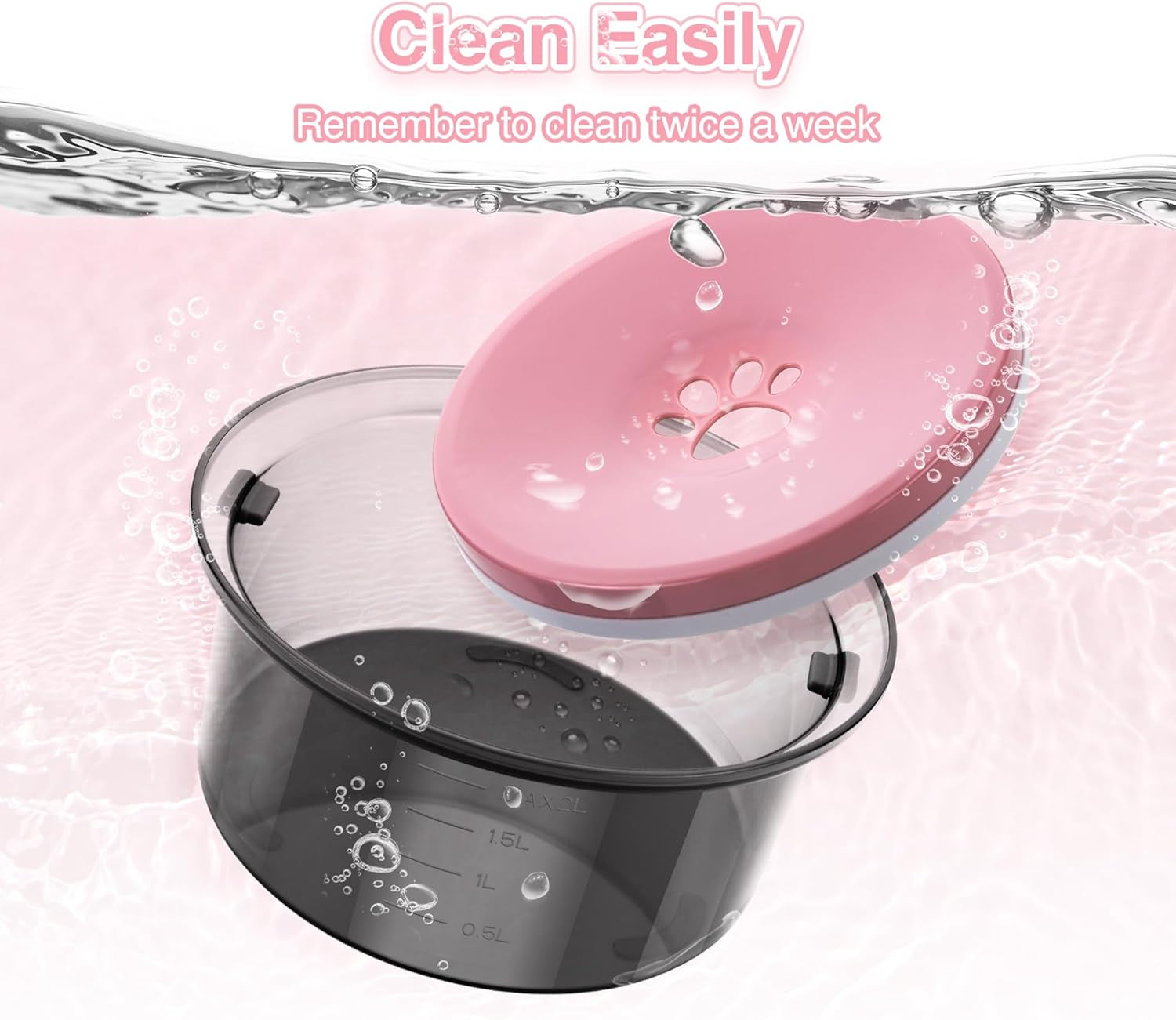 No-Spill Dog Water Bowl