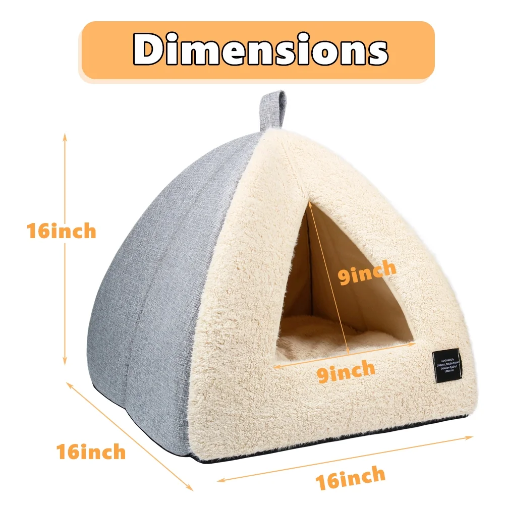2-in-1 Cozy Cat Bed