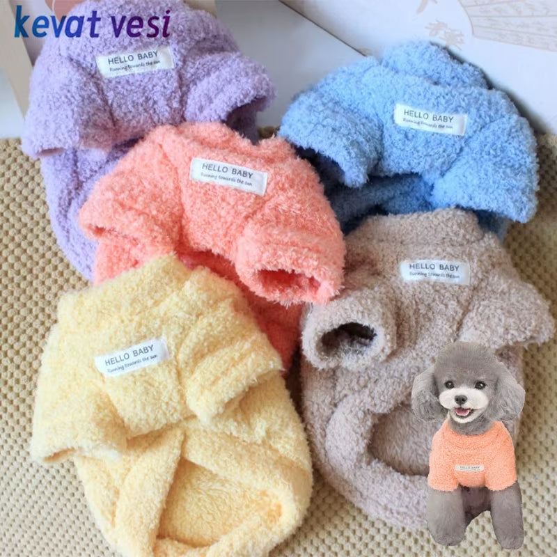 Cozy Fleece Dog Sweater