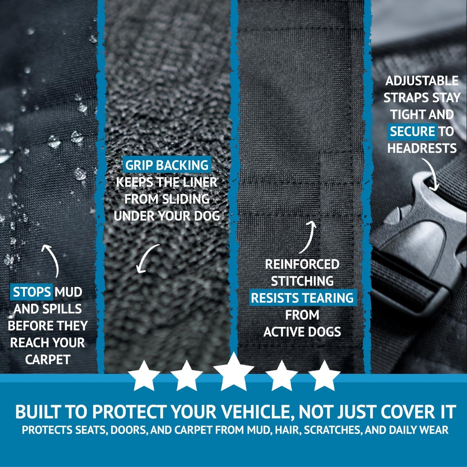 Waterproof SUV Cargo Liner for Dogs