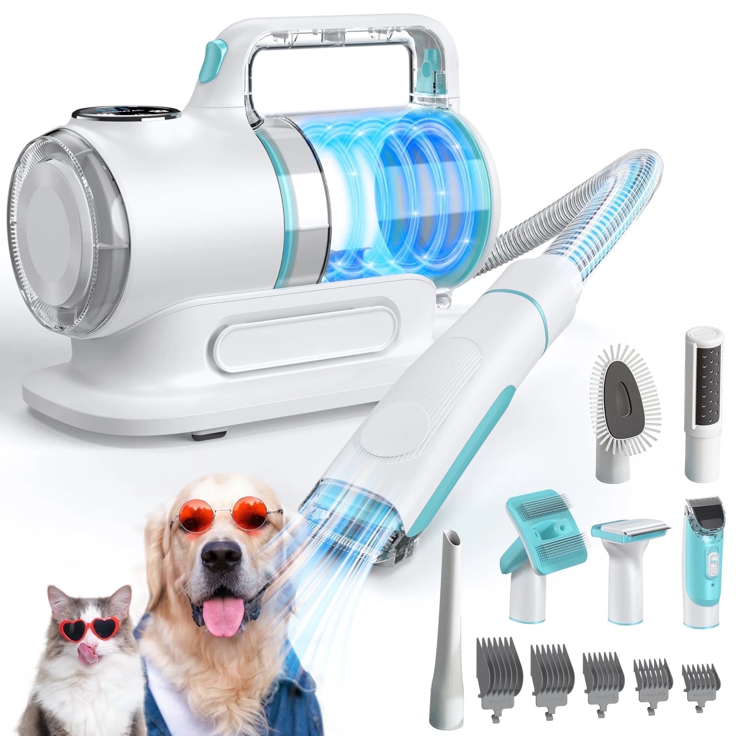 Pet Grooming Vacuum 6-1 Kit