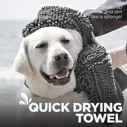 Quick-Dry Microfiber Dog Towel