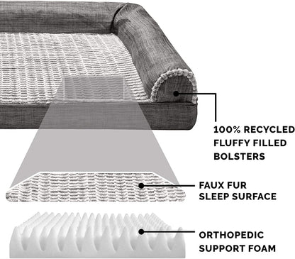 Orthopedic Dog Bed with Washable Cover