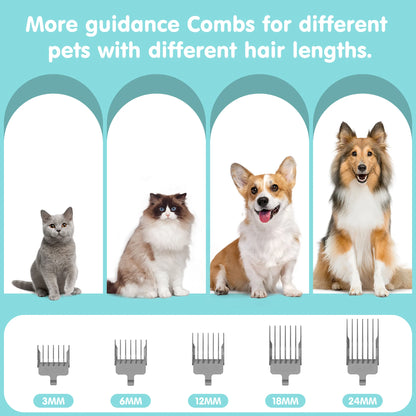 Pet Grooming Vacuum 6-1 Kit