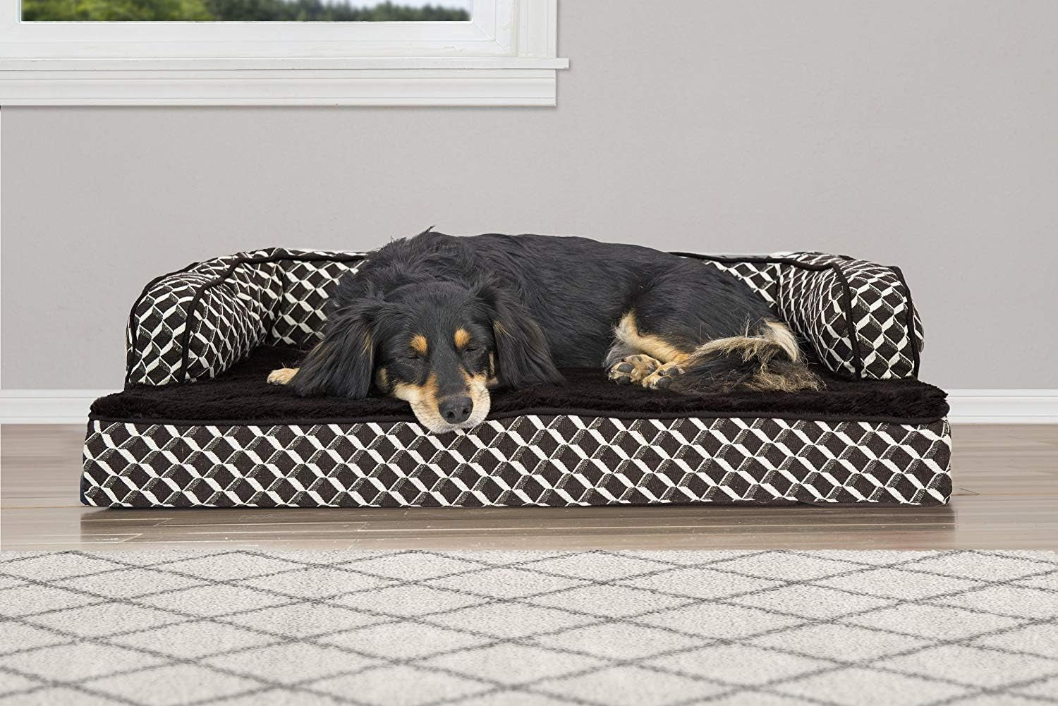 Orthopedic Dog Bed with Washable Cover