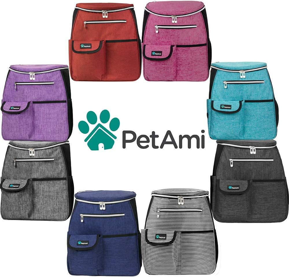 27L Dog Travel Backpack with Food Containers & Bowls