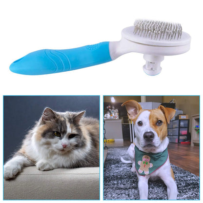 Self-Cleaning Slicker Brush