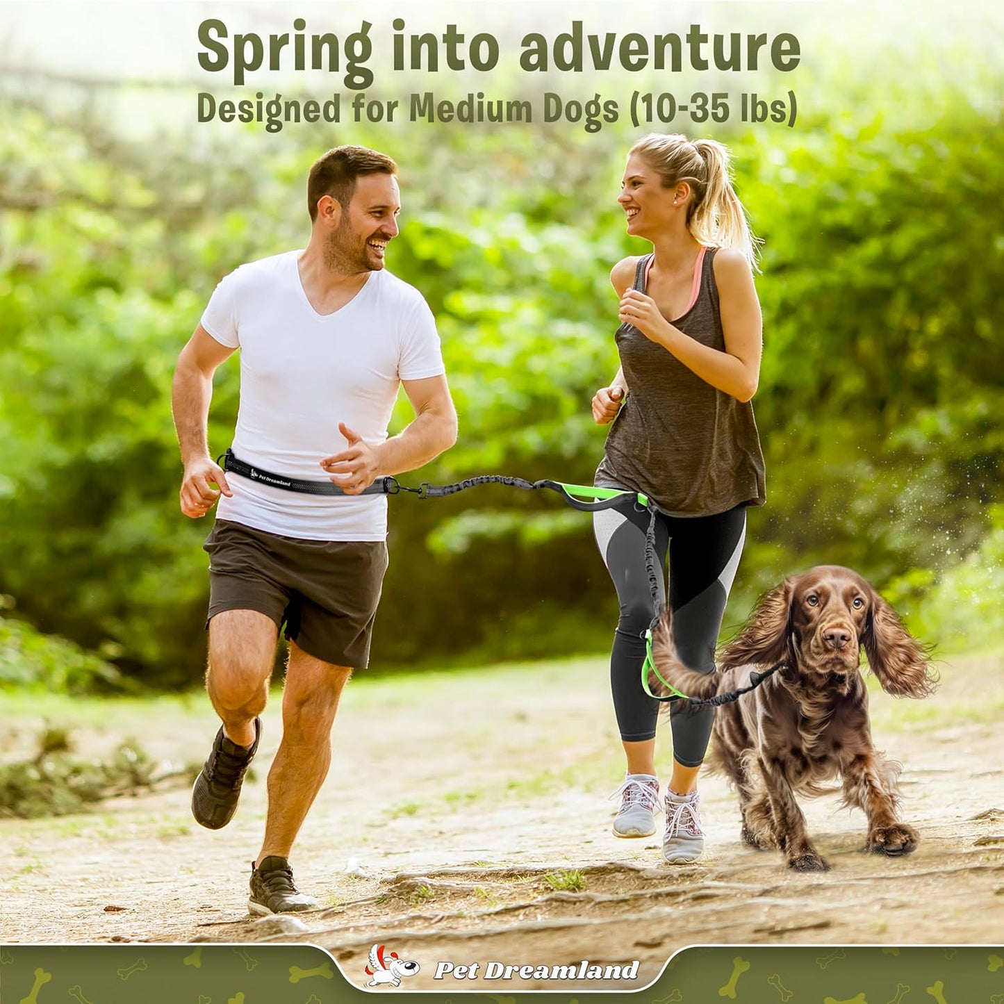 Hands-Free Dog Walking Leash