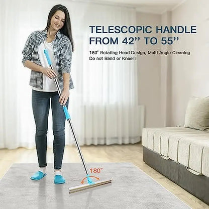 Pet Hair Remover Rake for Carpets & Upholstery