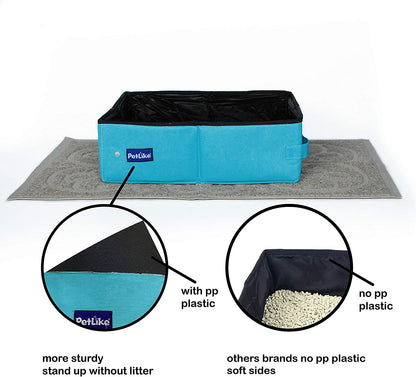 Portable Travel Cat Litter Box