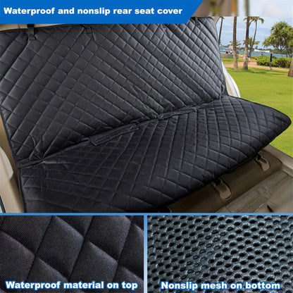 Waterproof Dog Back Seat Cover