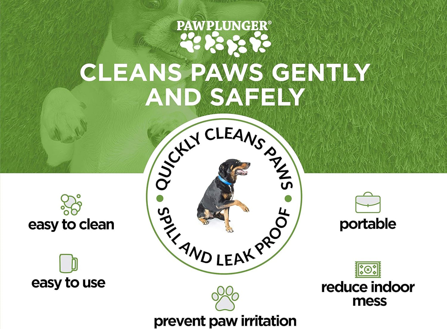Portable Dog Paw Cleaner Cup