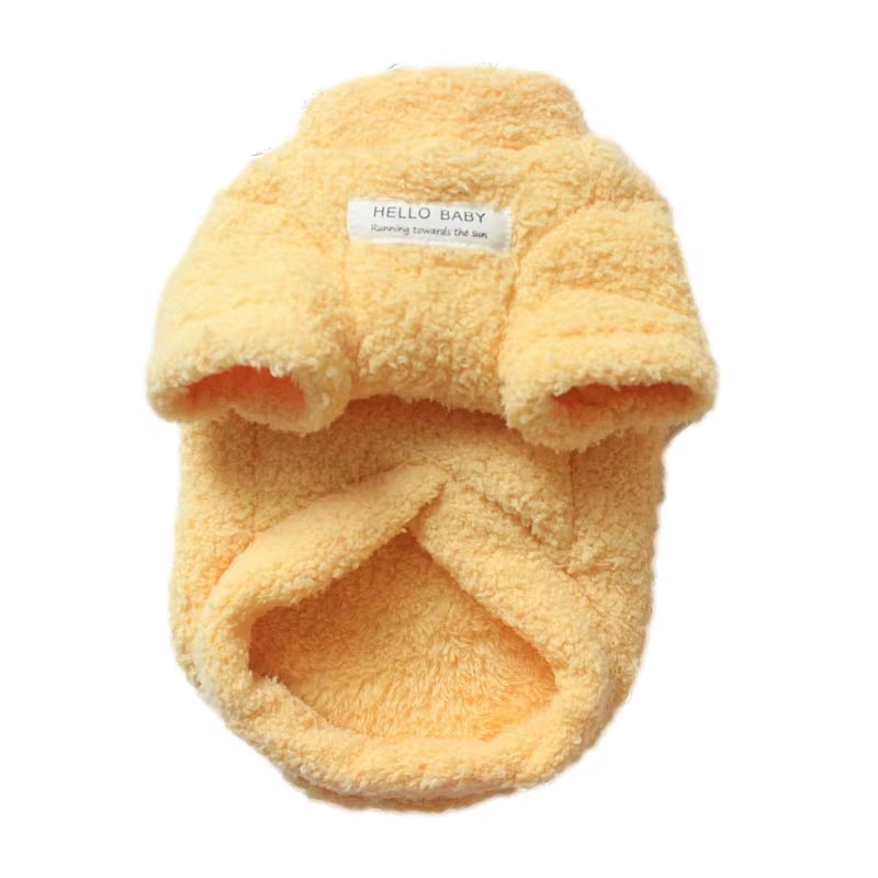 Cozy Fleece Dog Sweater
