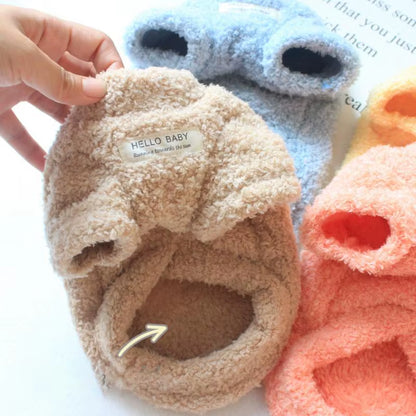 Cozy Fleece Dog Sweater