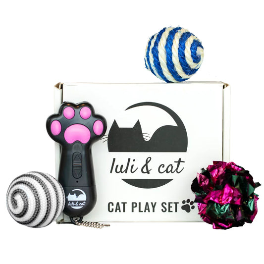 Interactive Cat Laser Toy Set