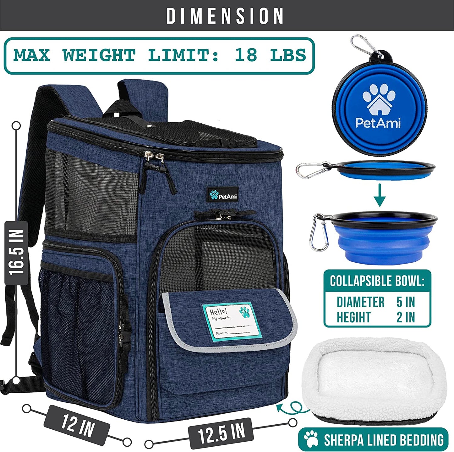 Pet Backpack Carrier