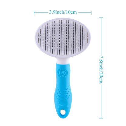 Self-Cleaning Slicker Brush