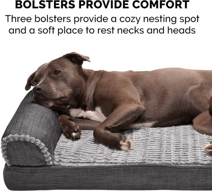 Orthopedic Dog Bed with Washable Cover
